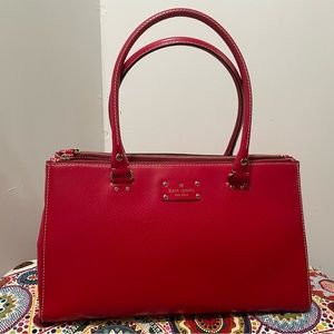 Kate Spade Wellesley Martine Red Handbag